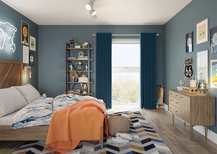 Ultra Luxe Velvet, Deep Blue - Made to Measure Curtains - Image 14